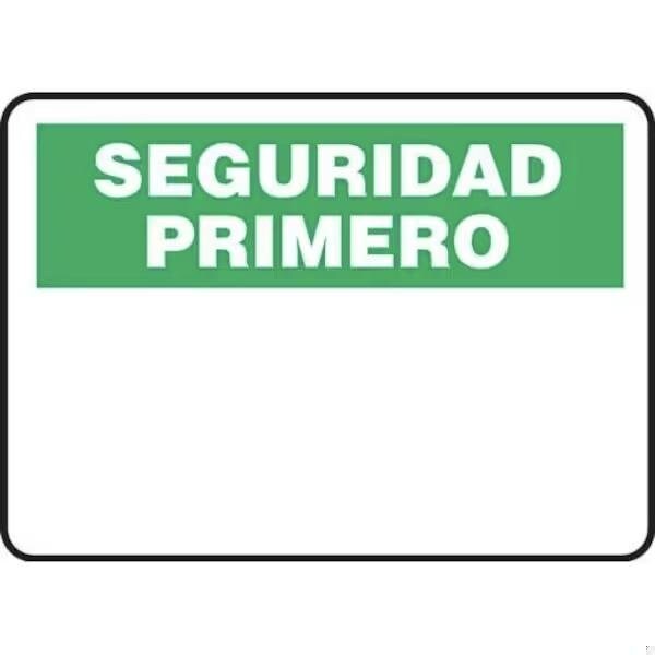 Accuform 10 in W, 14 in H, Dura-Plastic SHMRBH971XT - main